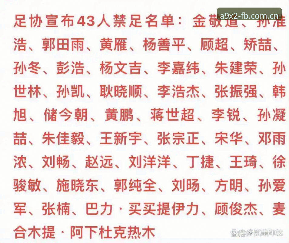 FB体育直播平台 中国足球“清洗”行动:17人终身禁足 vs 48人限期禁赛的深层对比分析